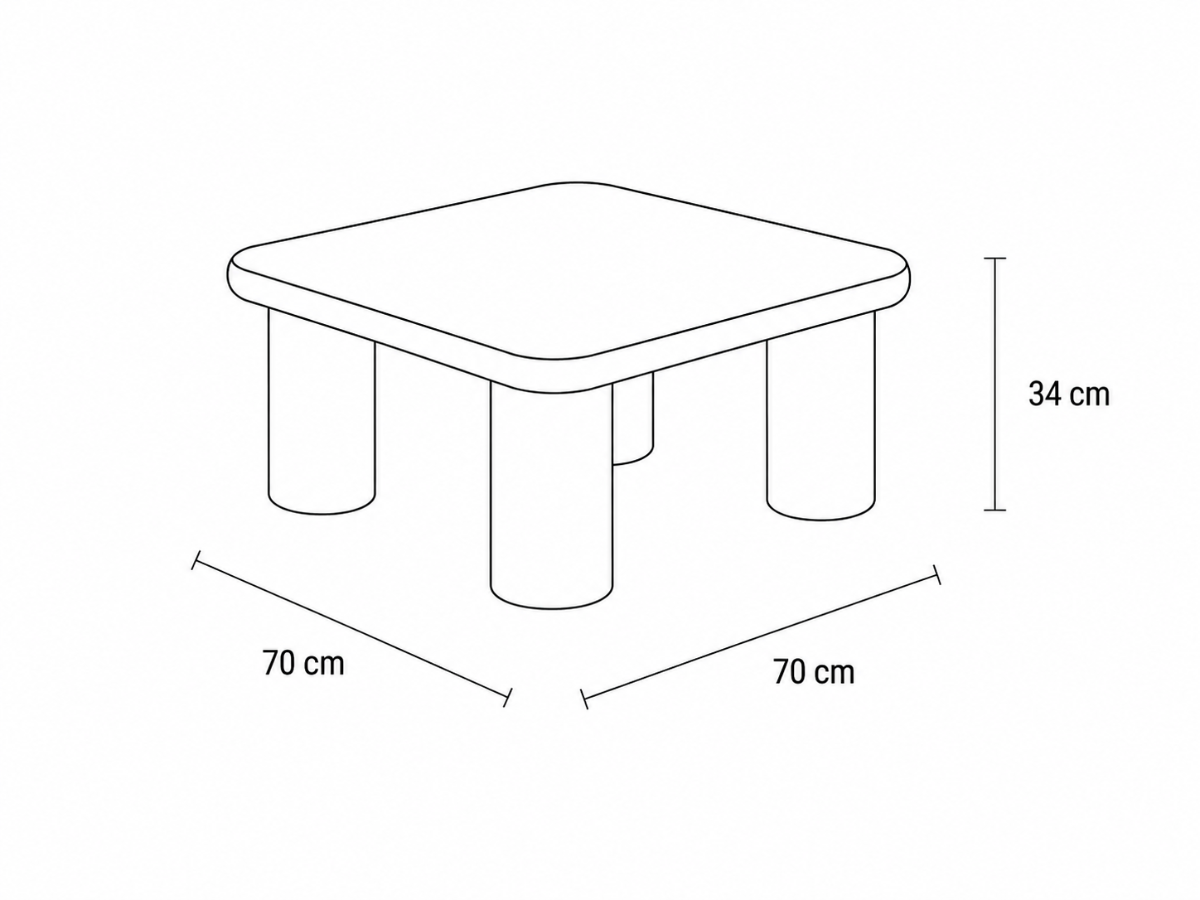 Table basse OLENRA | Oona Mobilier