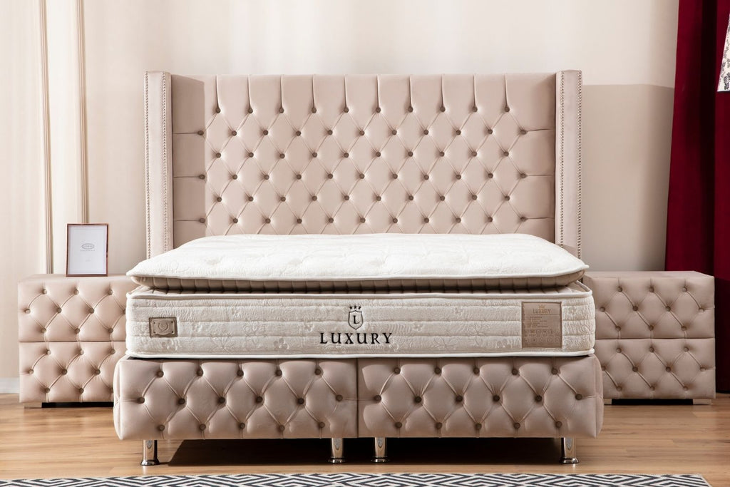 Lit coffre velours beige 150_9aa67539-2964-4386-800f-6b2413a2fccc Oonamobilier