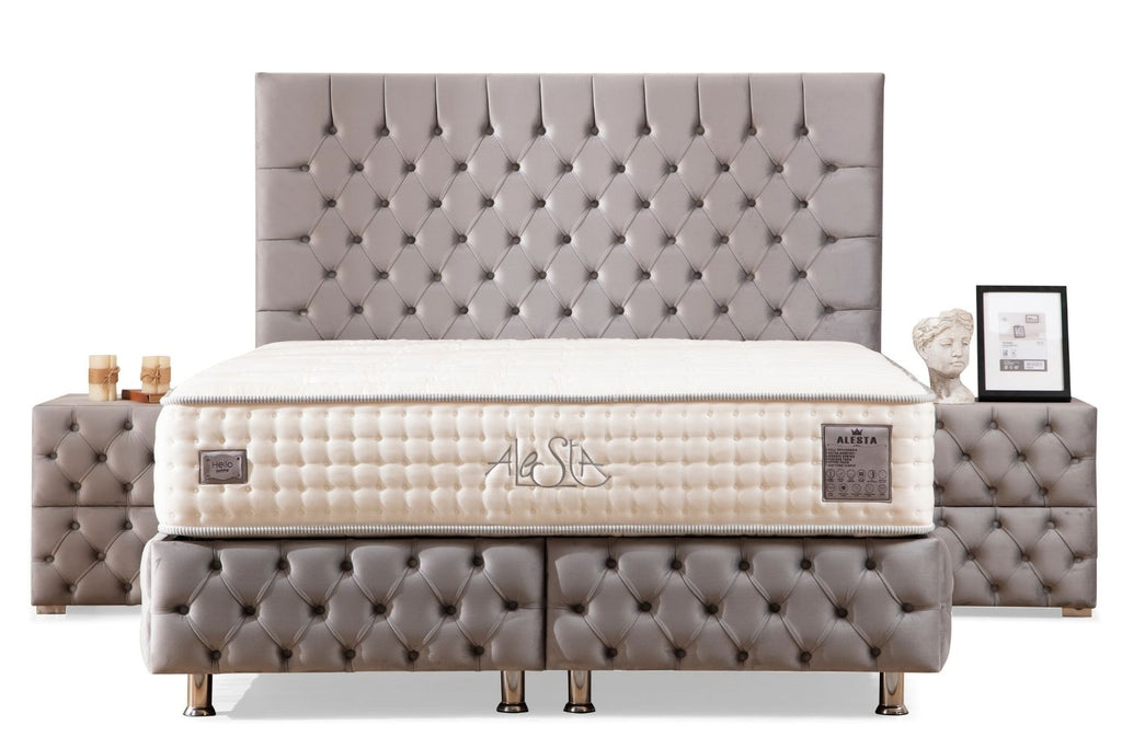 Lit coffre velours gris 157_aef1022a-1a5f-4f64-85d7-ec76e0ccb807 Oonamobilier