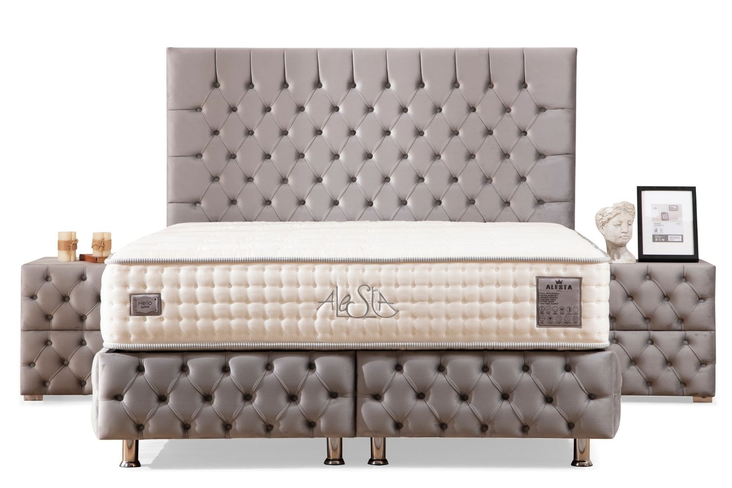 Lit coffre velours gris 157_aef1022a-1a5f-4f64-85d7-ec76e0ccb807 Oonamobilier