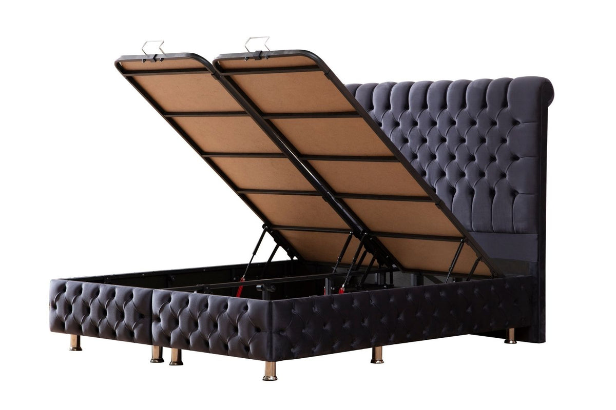 Lit coffre LUNA | Oona Mobilier
