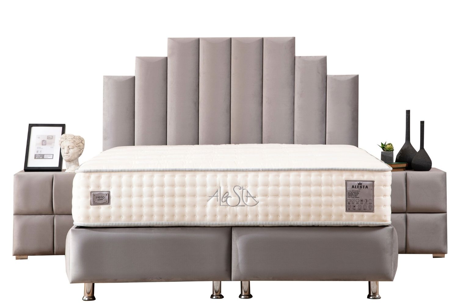Lit coffre velours gris 185_8988d0ed-e52c-4de4-a458-5300436c0de8 Oonamobilier