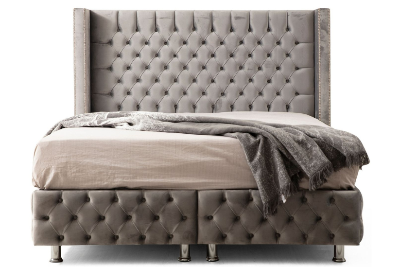 Lit coffre velours gris 1_1655cd88-2a46-442d-b602-0a2f102dc02d Oonamobilier