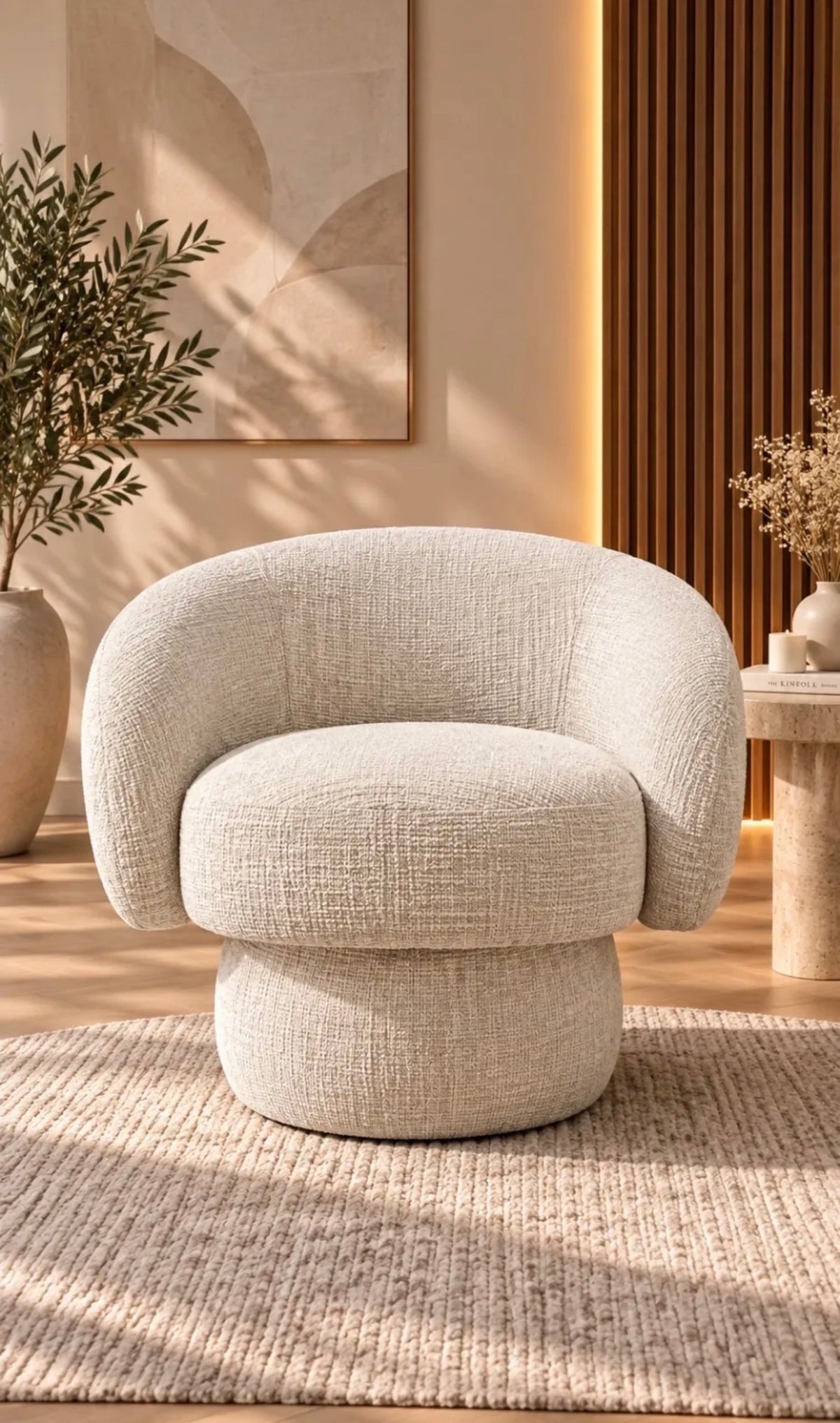 Fauteuil LIVIA en tissu Marbella C60DEDF0-1DD9-4A56-8498-10F51FD1F052 Oona Mobilier