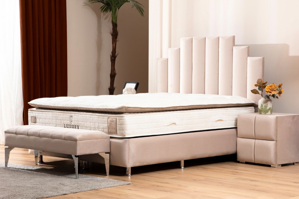 Lit coffre velours beige Design_sans_titre_98 Oonamobilier