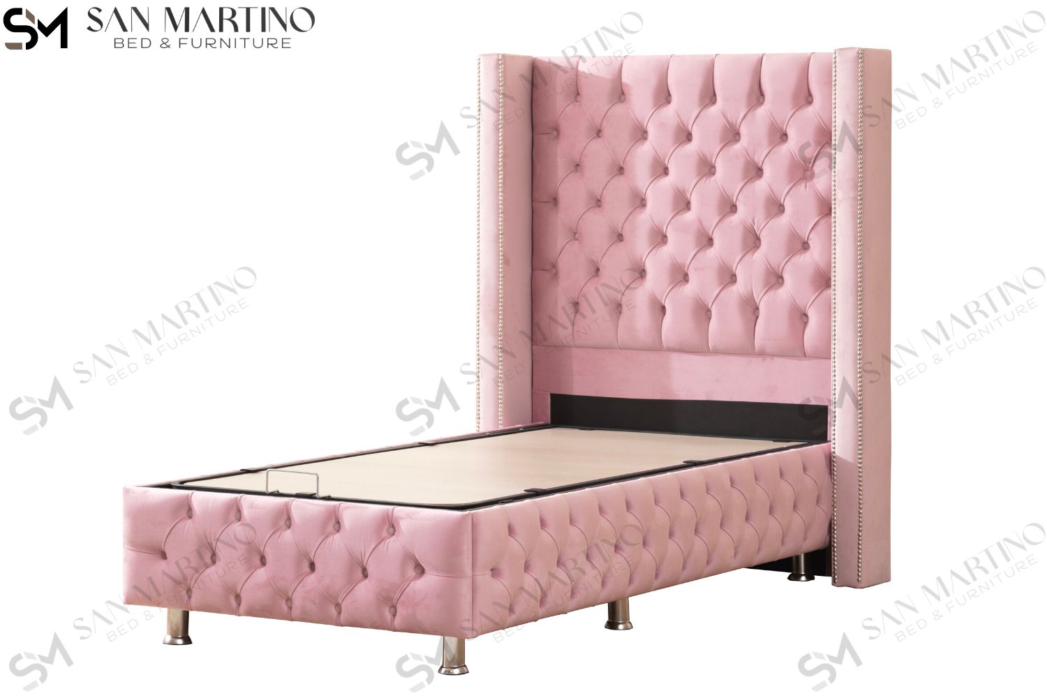Lit coffre enfant velours rose Photoforsiteweb_3_f8fe8ce1-6e70-4f53-bd26-51ace015e44f Oonamobilier