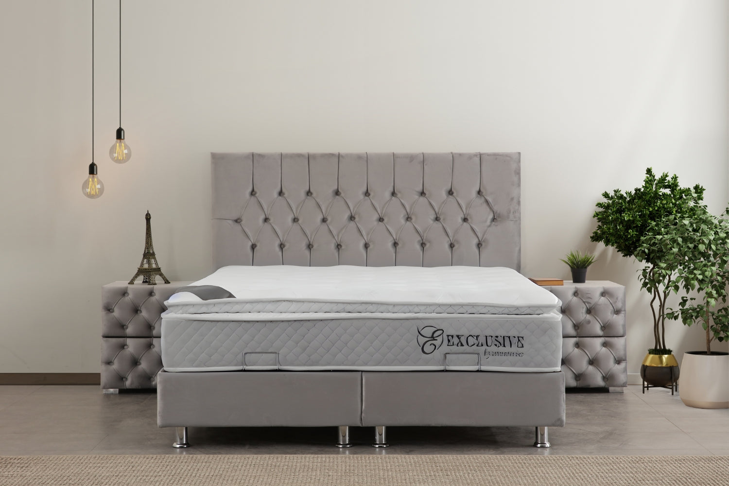 Lit coffre velours gris PhotosSITE2025_19_1 Oonamobilier