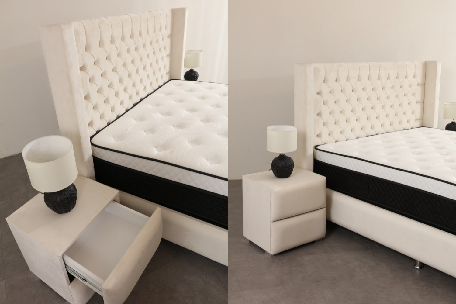 Lit coffre velours blanc cassé Photos_SITE_2025_38 Oonamobilier
