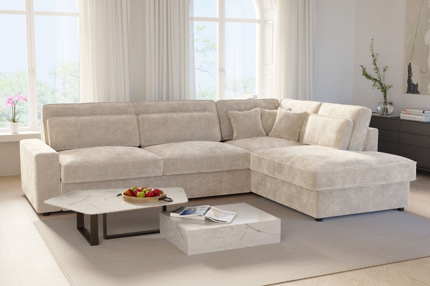 Canapé d'angle marbella beige Photositecanapesetlits_45_1 Oonamobilier