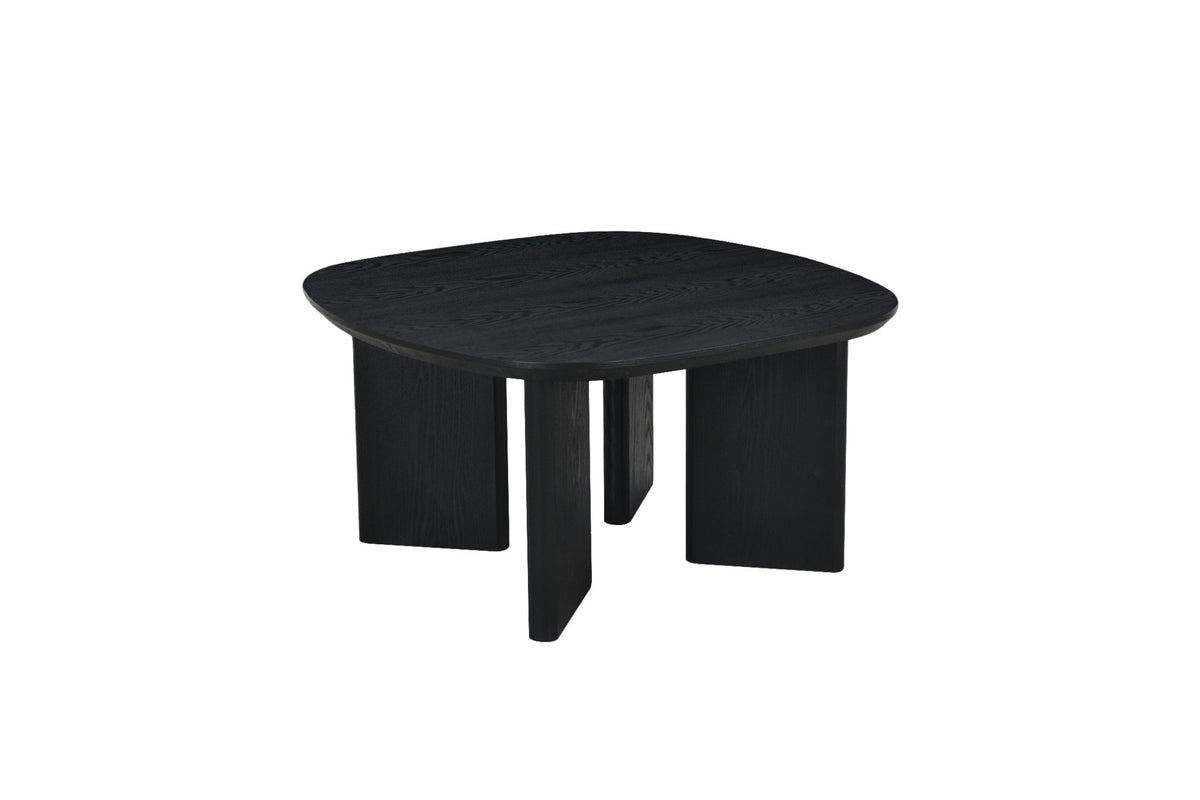 Table basse placage bois noyer, noir ou chêne clair | Oona Mobilier