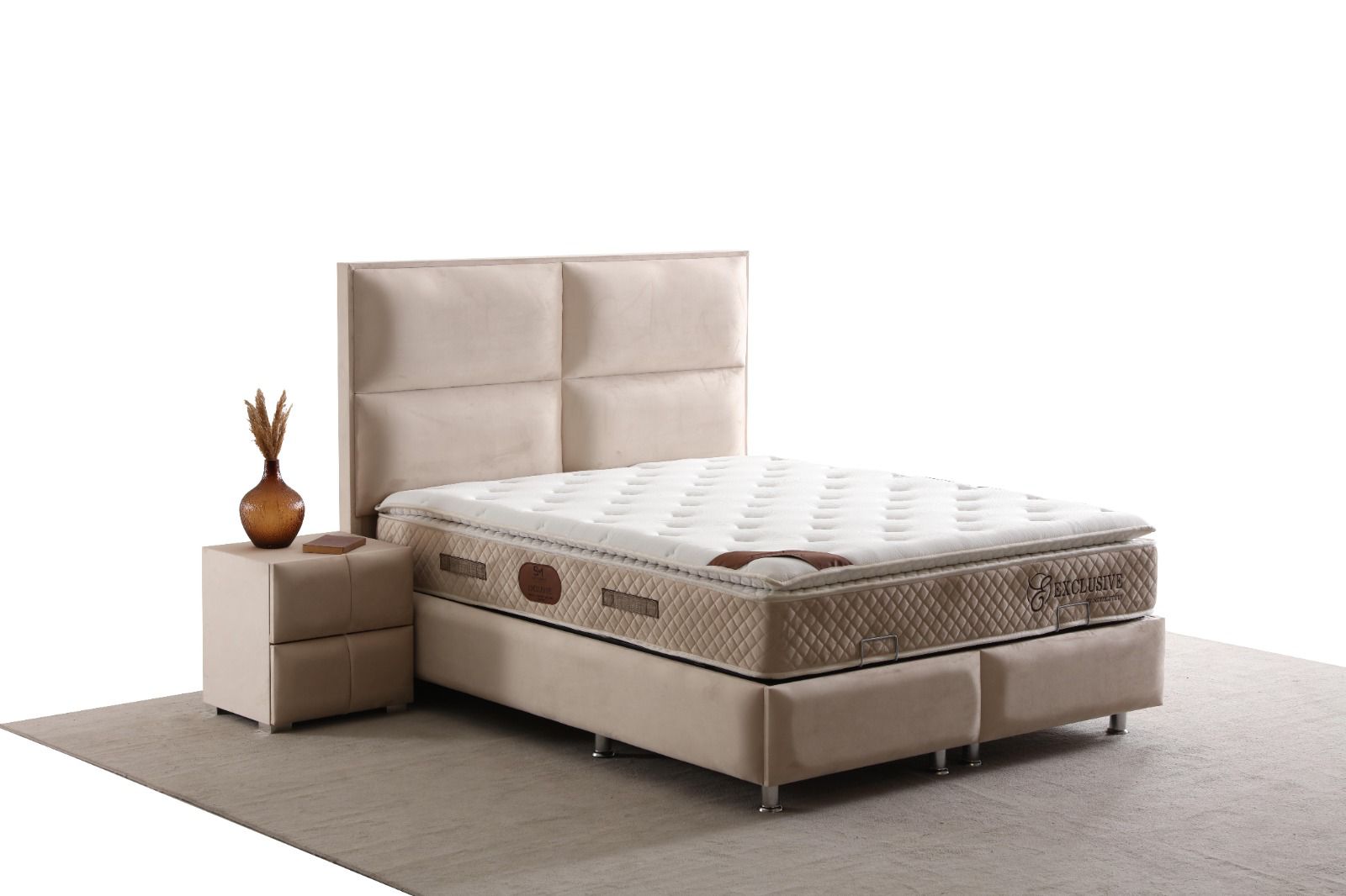 Lit coffre velours beige WhatsAppImage2025-10-14at11.29.31 Oonamobilier