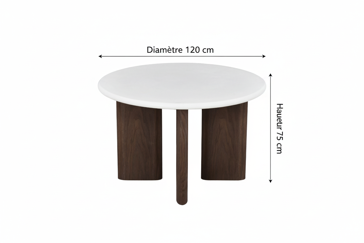 Table à manger PYRANTH | Oona Mobilier